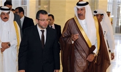 دیدار وزیر خارجه قطر با نخست‌وزیر مصر/ بررسی بحران سوریه و قضیه فلسطین