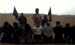 «فیلم» اعدام جمعی حامیان حکومت سوریه به دست جبهه النصره