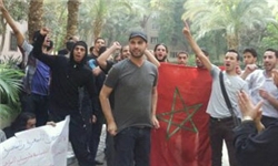 تظاهرات کنندگان مغربی خواستار توقف فوری جنایات علیه مردم مصر شدند