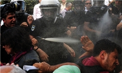 دور جدید درگیری پلیس ترکیه با معترضین در آنکارا، ازمیر و استانبول+فیلم