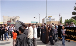 برگزاری مراسم گرامیداشت 15 خرداد و شهادت امام موسی کاظم(ع) در دهدشت + تصاویر