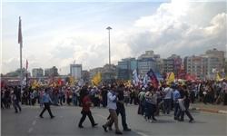 احتمال برگزاری همه پرسی درباره ساخت و ساز در میدان تقسیم استانبول ‫