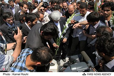 سعید جلیلی در گلزار شهدای اردبیل