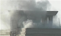 آتش سوزی و درگیری مقابل کاخ ریاست جمهوری افغانستان +فیلم