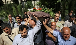 پیکر پدر امداد و نجات ایران در قائمشهر تشییع می‌شود