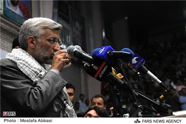 سعید جلیلی در جمع مردم مشهد