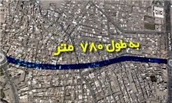پیشرفت 70 درصدی پروژه اتصال خیابان شهید روحانی به 15 خرداد