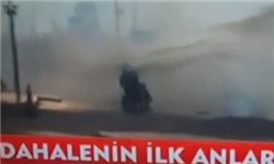 معترض معلول هم از خشونت پلیس ترکیه در امان نماند+فیلم