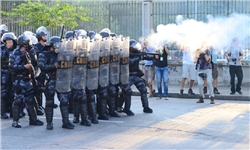 آسیب به ساختمان فدراسیون فوتبال برزیل توسط ۳۰ شهروند معترض