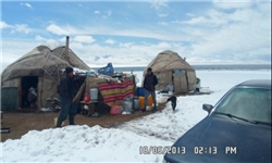 مانور زمستانی در کرج برگزار شد