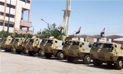 7 نظامی مصری در حمله افراد مسلح زخمی شدند