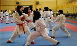 نفرات برتر مسابقات کاراته بانوان رفسنجان مشخص شدند