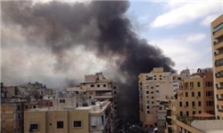 انفجار در منطقه «بئرالعبد» در حومه بیروت و واکنش‌ها+عکس و فیلم