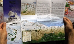 رونمایی از نخستین نقشه کوهنوردی کشور در دامنه الوند کوه
