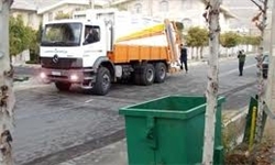 زباله‌گردهای متفرقه در زاهد‌ان جمع‌آوری می‌شوند‌/جمع‌آوری پسماندهای خشک از مبدا