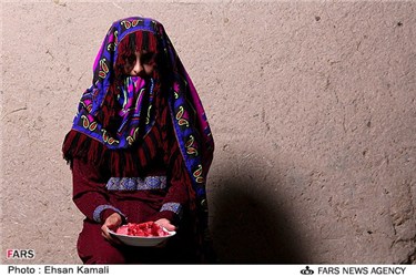 هندوانه سفره افطاری ترکمن