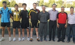 بازدید مدیران ورزشی همدان از اردوی تیم ملی تنیس روی میز
