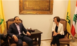 نماینده اتحادیه اروپا با عضو ارشد حزب‌الله دیدار کرد