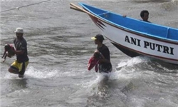 زن مسافر از خطر غرق شدن در گرداب بن نجات یافت