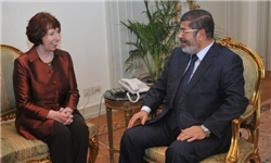 دیدار ۲ ساعته اشتون با مرسی در حضور یک شخصیت نظامی
