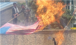 روایت لنزها از آتشی که امروز به جان آمریکا و اسرائیل افتاد