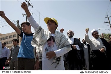 راهپیمایی روز جهانی قدس در کرمانشاه