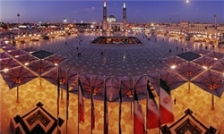 پیشرفت چشمگیر پروژه میدان امام خمینی قم طی 2 سال اخیر