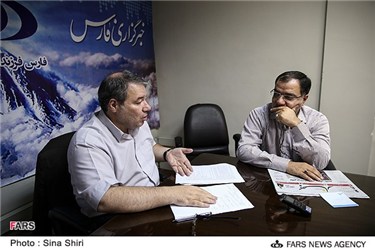 مهدی فضائلی و  امیر محبیان در میزگرد بررسی کابینه روحانی در خبرگزاری فارس