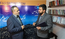 بازدید نایب‌رئیس کمیسیون اصل 90 مجلس از خبرگزاری فارس در قزوین