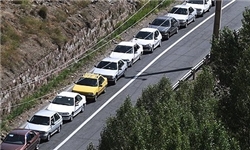 ترافیک محور فیروزکوه سنگین است/ جریان ترافیک تا گردنه گدوک آرام است