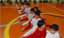 مسابقات ژیمناستیک در بیرجند برگزار شد