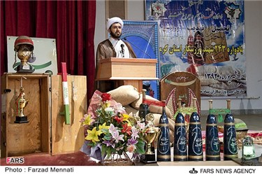 سخنرانی شمس الله برقرای امام جمعه سنقرکلیایی در مراسم یادواره شهدا