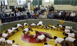 مسابقات ورزش‌های زورخانه‌ای در تربت حیدریه آغاز شد