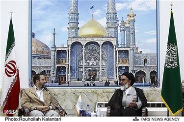 دیدار حسن کربلایی و خبرنگاران خبرگزاری فارس با حجت‌الاسلام سعیدی در قم