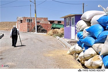 اهالی روستای زلزله زده ملالار شهرستان اهر