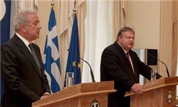 حمایت یونان از راهکار دیپلماتیک در حل بحران سوریه