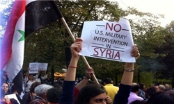 تظاهرات‌کنندگان خشمگین فرانسه: «به سوریه حمله نکنید»