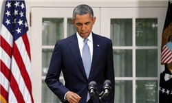 اوباما در تردید برای ورود به جنگ سوریه و نگران از انتقادات بین‌المللی