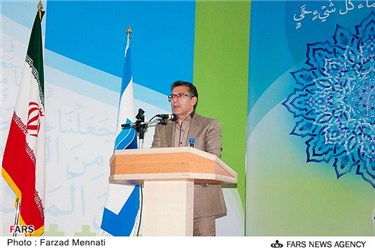 سخنرانی محمدکهریزی مدیر عامل سابق آب منطقه ای کرمانشاه