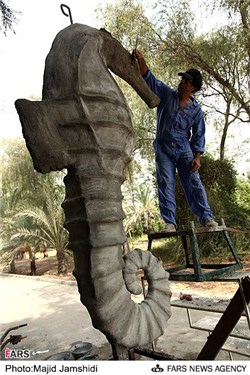 کارگاه مجسمه سازی در بندرعباس