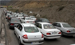 حجم ترافیک در اتوبان زنجان ـ قزوین زیاد است