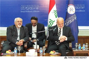 دیدار محمدجواد ظریف،وزیر امور خارجه ایران با ابراهیم جعفری