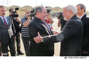 ظریف و زیباری وزرای امور خارجه ایران و عراق