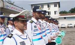 تشکیل یگان ویژه پلیس راهور در مازندران + تصاویر