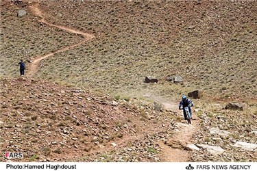 مسابقات دوچرخه سواری کوهستان(دانهیل) تبریز