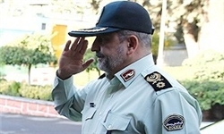 حضور فرمانده نیروی انتظامی کشور در نماز جمعه قم