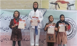 تهران به مقام قهرمانی مسابقات کاراته بانوان رسید