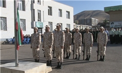 صبحگاه مشترک نیروهای انتظامی و بسیجی در خلخال برگزار شد