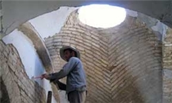 مرمت حمام تاریخی گندمان امسال به پایان می‎رسد