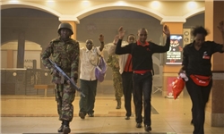 انفجار و آتش‌سوزی در ساختمان «وست گیت»/ کشته شدن ۲ تروریست در درگیری با ارتش کنیا